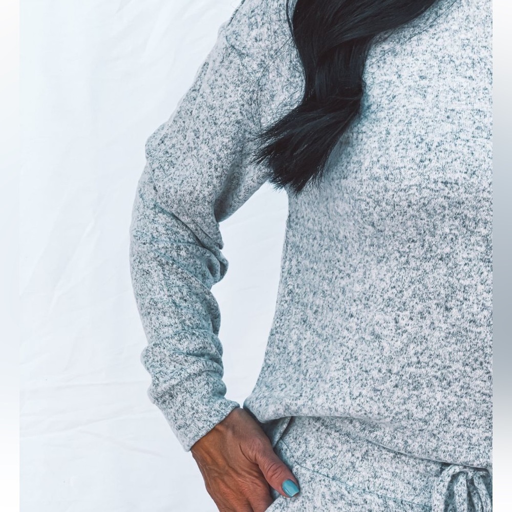 Fornia Loungewear Gray Set Multiple Sizes Available Brand New - Picture 2 of 12